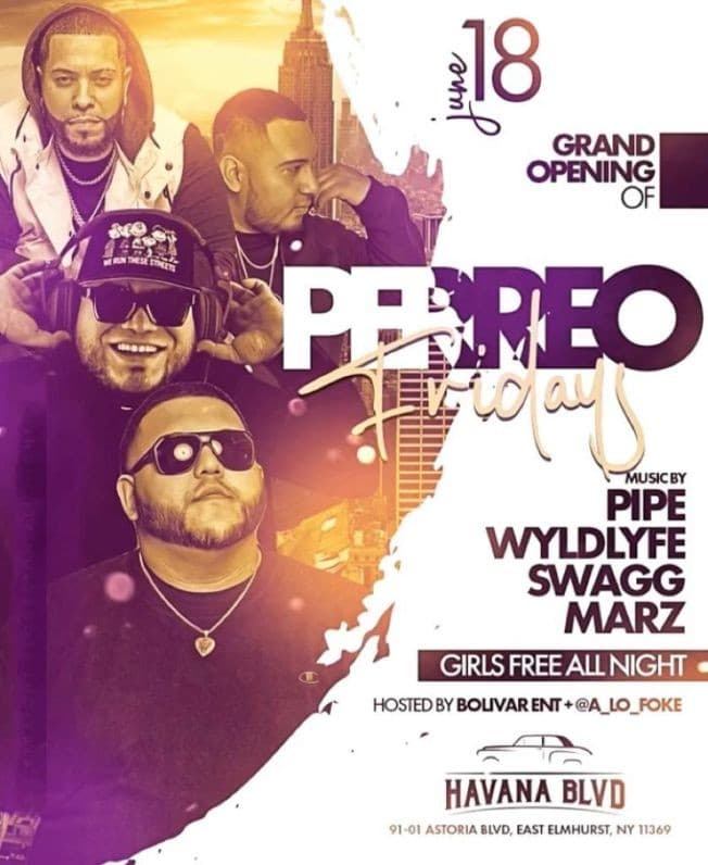 Event - Grand Opening Of Perreo Fridays At Havana Blvd - Queens, New York - June 18, 2021 | concert tickets