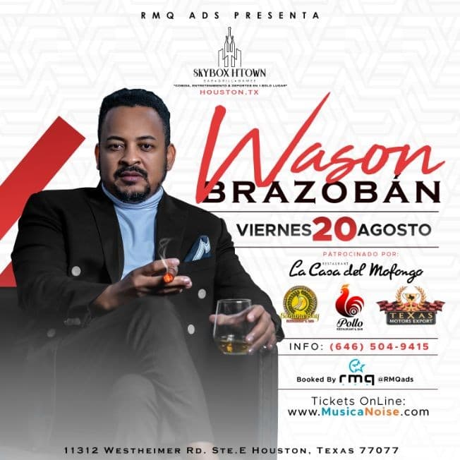 Event - Wason Brazoban @ Houston, Texas CANCELLED - Houston, Texas - August 20, 2021 | concert tickets