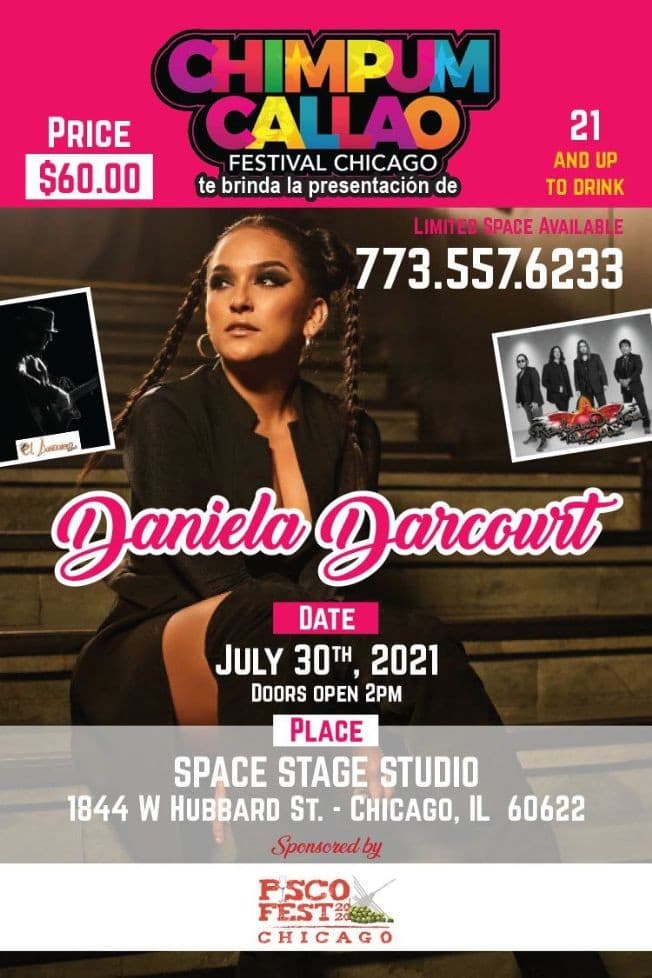 Event - Chimpum Callao Festival Chicago ,  Daniela Darcourt - Chicago, Illinois - 30 de julio de 2021 | concert tickets