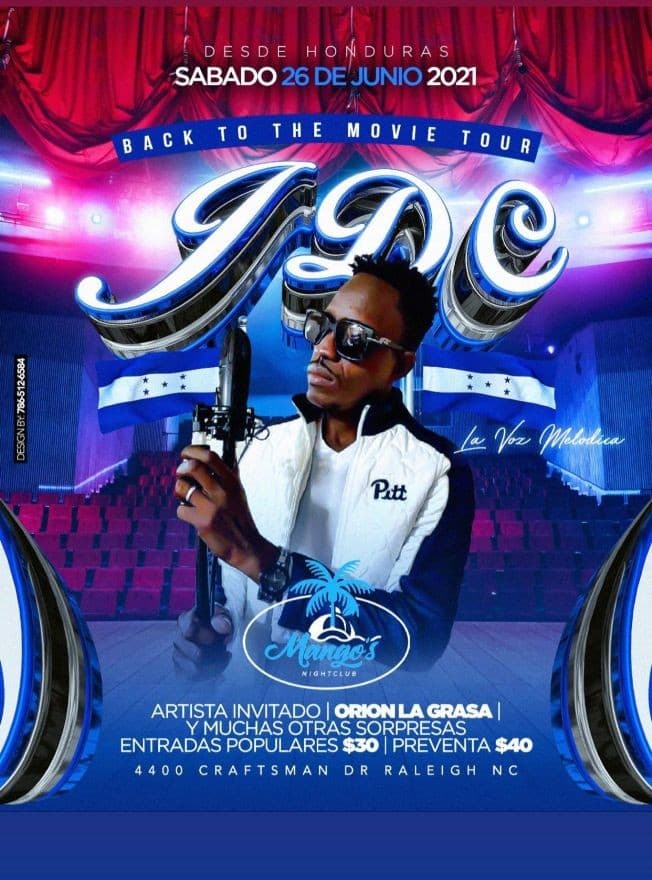 Event - JDC La Voz Melodica "Back To The Movie" - Raleigh, North Carolina - June 26, 2021 | concert tickets