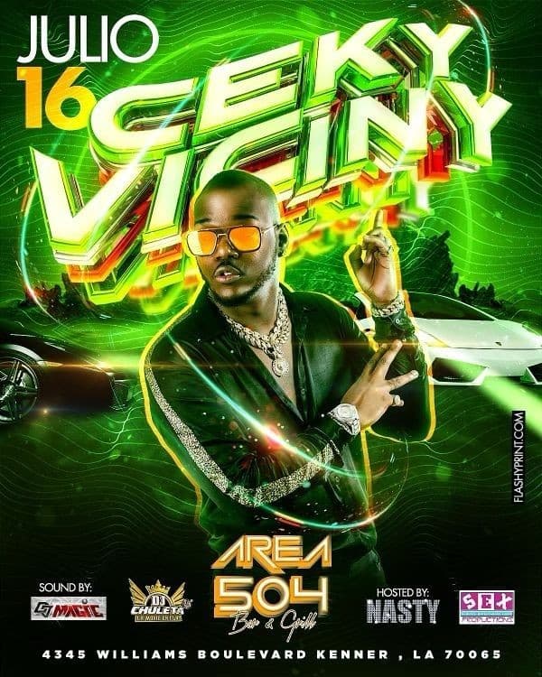 Event - CEKY VECINY - Kenner, Louisiana - 16 de julio de 2021 | concert tickets