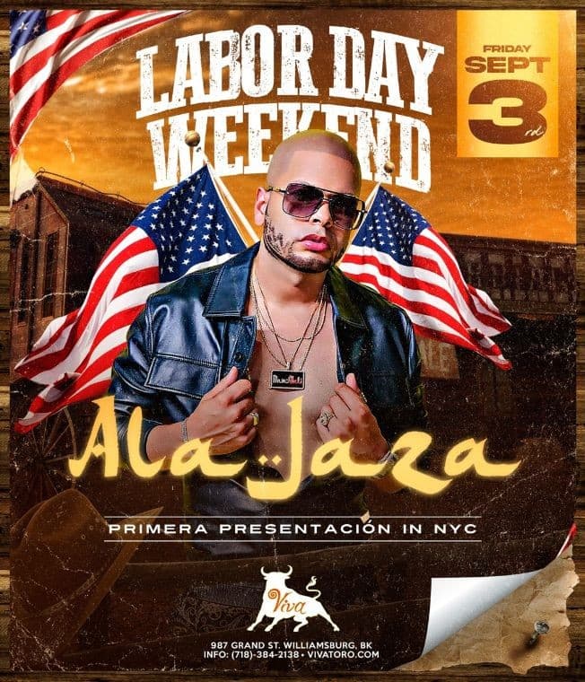 Event - ALA - JAZA EN NEW YORK CITY - Brooklyn, New York - September 3, 2021 | concert tickets