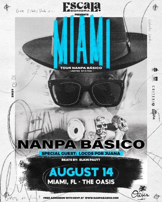 Event - NANPA BASICO, LOCOS POR JUANA ( INVITADO ESPECIAL ) - Miami, Florida - August 14, 2021 | concert tickets