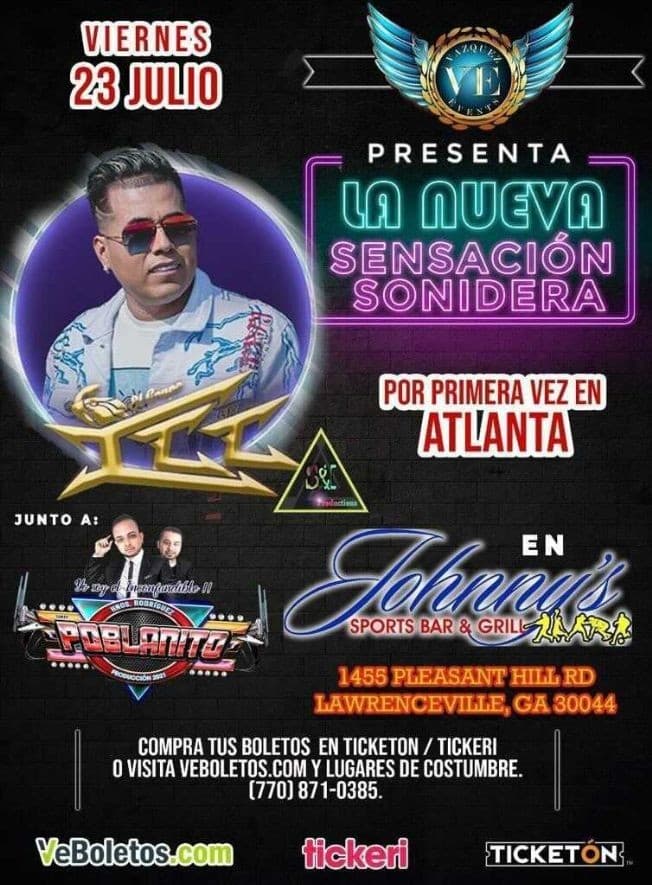 Event - ICC EN ATLANTA, GA - Lawrenceville, Georgia - July 23, 2021 | concert tickets