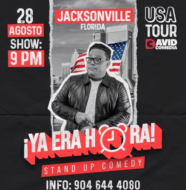 Event - HUMOR & RUMBA DAVID COMEDIA - Jacksonville, Florida - August 28, 2021 | concert tickets