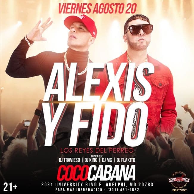 Event - ALEXIS & FIDO  LADIES FREE BEFORE 10:30 WITH TICKETS - Adelphi, Maryland - August 20, 2021 | concert tickets