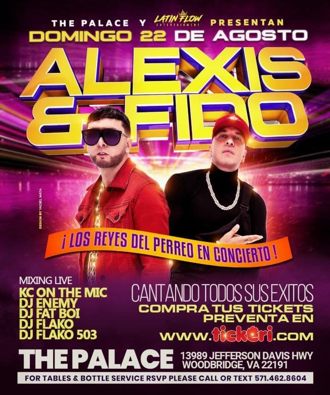 Event - ALEXIS & FIDO Live In Concert - Woodbridge, Virginia - August 22, 2021 | concert tickets