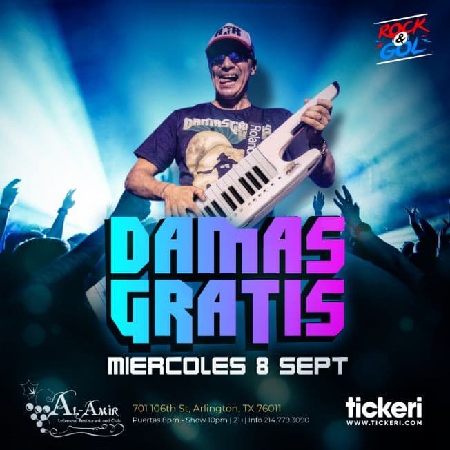 Event - DAMAS GRATIS EN DALLAS - Arlington, Texas - September 8, 2021 | concert tickets