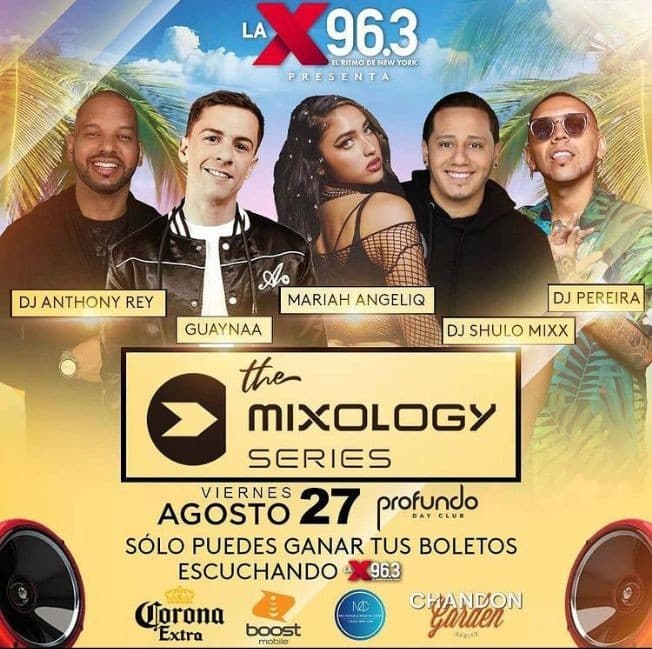 Event - Sunkissed Fridays Pool Party Guaynaa & Mariah Angeliq Live At Profundo - Queens, New York - 27 de agosto de 2021 | concert tickets