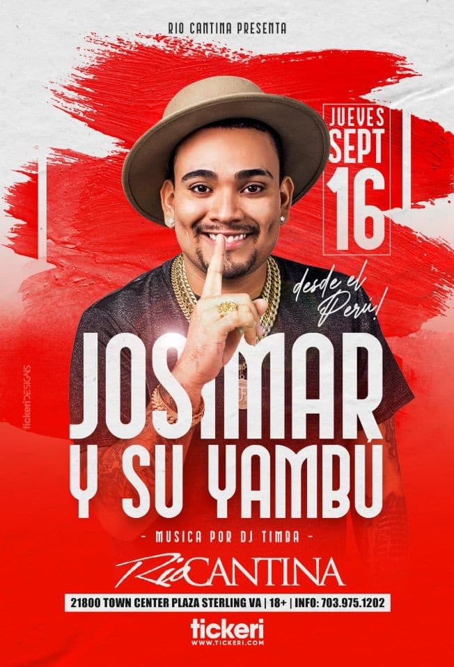 Event - Josimar & su Yambu en Concierto! - Sterling, Virginia - September 16, 2021 | concert tickets