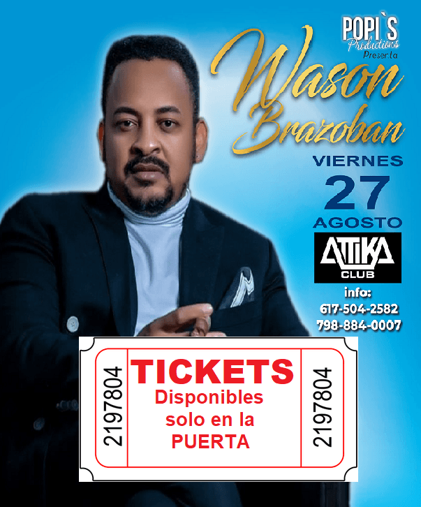 Event - Wason en ATTIKA Lawrence Viernes 27 Agosto - Lawrence, Massachusetts - August 27, 2021 | concert tickets