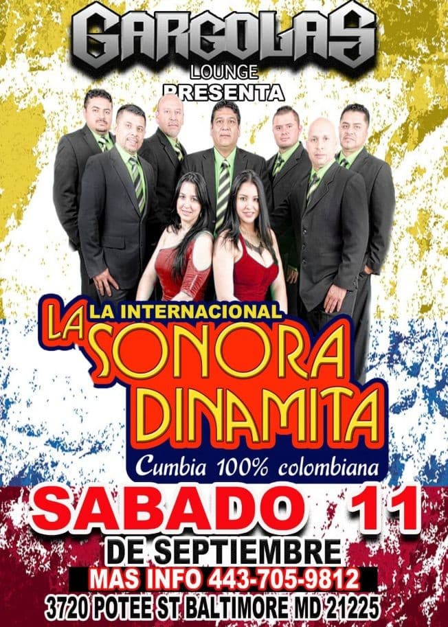 Event - La Internacional Sonora Dinamita en Vivo! - Baltimore, Maryland - September 11, 2021 | concert tickets