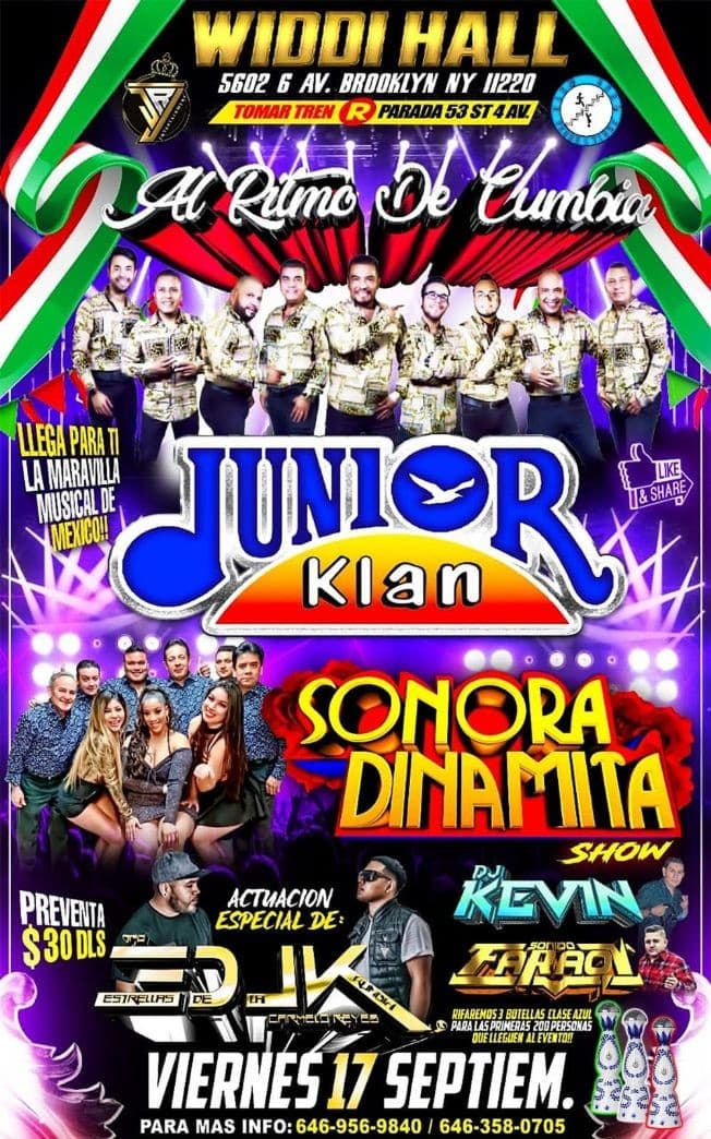 Event - Al Ritmo De Cumbia - Brooklyn, New York - September 17, 2021 | concert tickets