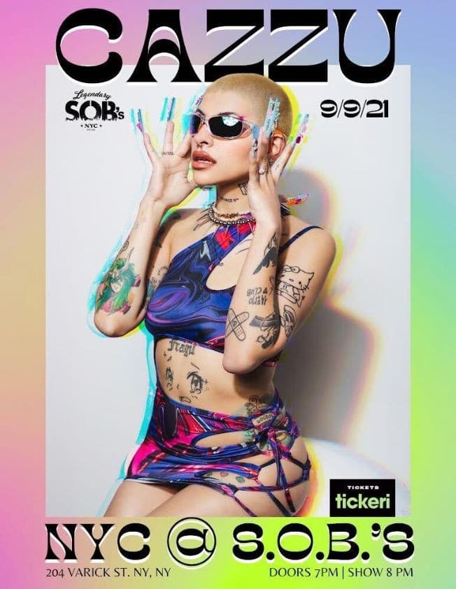 Event - CAZZU EN VIVO ! NEW YORK - New York, New York - 9 de septiembre de 2021 | concert tickets