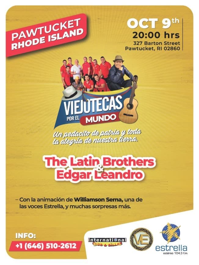 Event - Super Concierto Viejotecas estrella por el mundo - Pawtucket, Rhode Island - October 9, 2021 | concert tickets