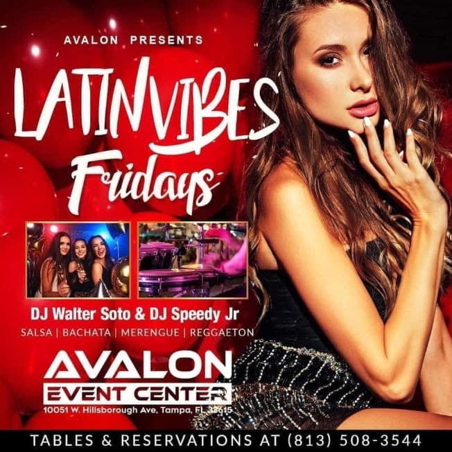Event - Latin Vibes Fridays at Avalon Event Center - Tampa, Florida - 24 de septiembre de 2021 | concert tickets