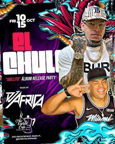 Event - EL CHULO EN VIVO ! MIAMI FLORIDA - Miami, Florida - October 15, 2021 | concert tickets