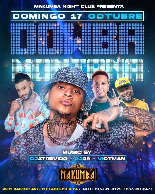 Event - Dowba Montana en Vivo! - Philadelphia, Pennsylvania - October 17, 2021 | concert tickets