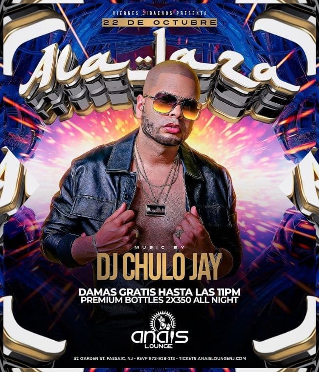 Event - ALA JAZA EN VIVO ! PASSAIC NEW JERSEY - Passaic, New Jersey - October 22, 2021 | concert tickets