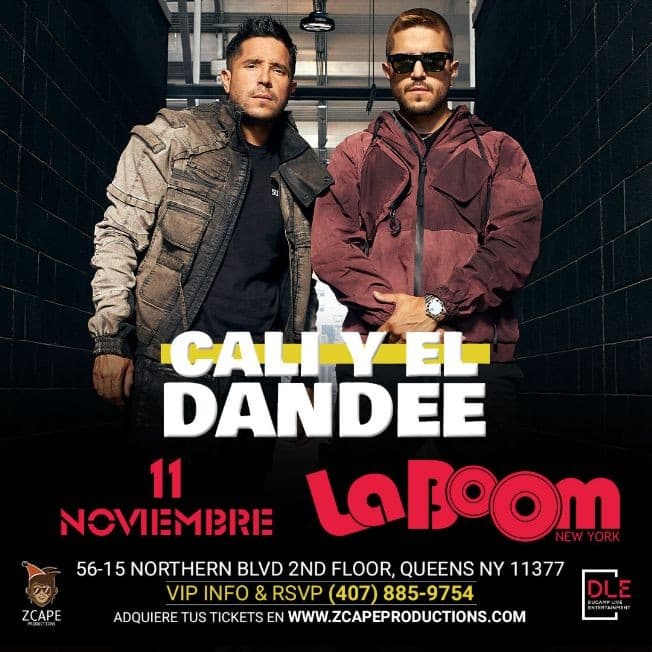 Event - CALI Y EL DANDEE EN NEW YORK EN CONCIERTO - CANCELLED - Woodside, New York - November 11, 2021 | concert tickets