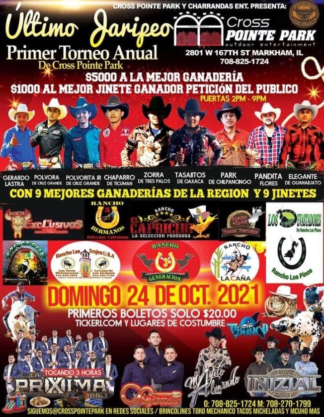 Event - Primer Torneo Anual de Cross Pointe Park en Markham, IL - Hazel Crest, Illinois - October 24, 2021 | concert tickets