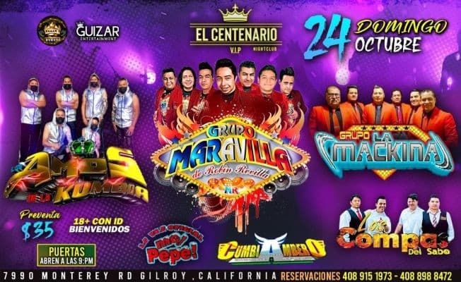 Event - TROPICAL FEST - GILROY CA. - Gilroy, California - October 24, 2021 | concert tickets