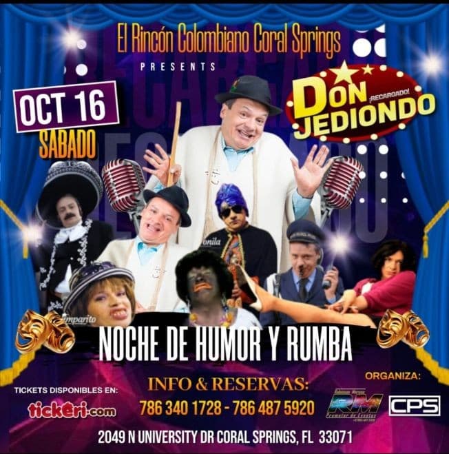 Event - Don Jediondo En Coral Springs - Coral Springs, Florida - October 16, 2021 | concert tickets
