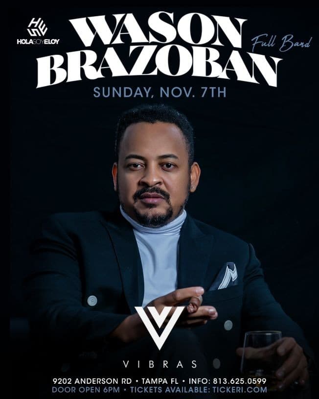 Event - Wason Brazoban Live en Concierto ! TAMPA FL. - Tampa, Florida - 7 de noviembre de 2021 | concert tickets