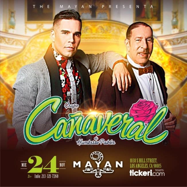 Event - GRUPO CAÑAVERAL DE HUMBERTO PABON EN VIVO ! LOS ANGELES CALIFORNIA - Los Angeles, California - November 24, 2021 | concert tickets