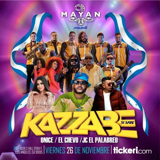 Event - KAZZABE SI SABE EN VIVO ! LOS ANGELES CALIFORNIA - Los Angeles, California - November 26, 2021 | concert tickets