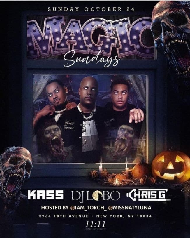 Event - Magic Sundays DJ Lobo Live At 11:11 Lounge - New York, New York - October 24, 2021 | concert tickets