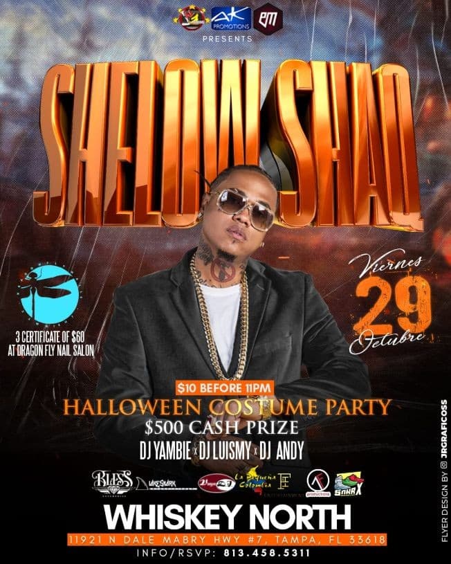 Event - Shelow Shaq Live In Concert Halloween Party - Tampa, FL - Tampa, Florida - October 29, 2021 | concert tickets