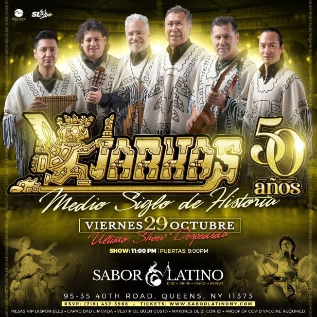 Event - KJARKAS ÚLTIMO SHOW DESPEDIDA GIRA USA - Queens, New York - October 29, 2021 | concert tickets