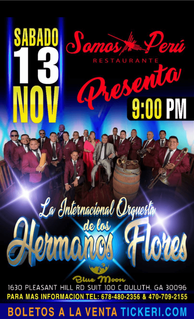 Event - LOS HERMANOS FLORES EN VIVO ! DULUTH GA. - Duluth, Georgia - November 13, 2021 | concert tickets