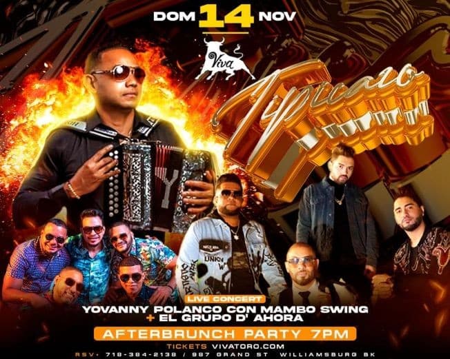 Event - YOVANNY POLANCO AFTER BRUNCH PARTY  ! BROOKLYN NEW YORK - Brooklyn, New York - November 14, 2021 | concert tickets