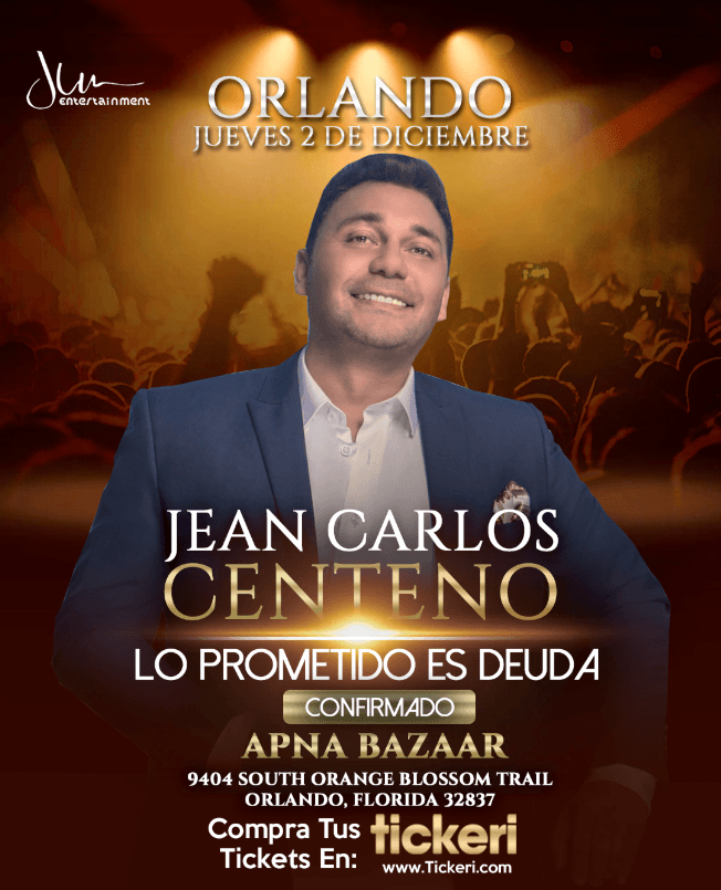 Event - Directo al Corazon " Jean Carlos Centeno "  ORLANDO FL. - Orlando, Florida - December 2, 2021 | concert tickets