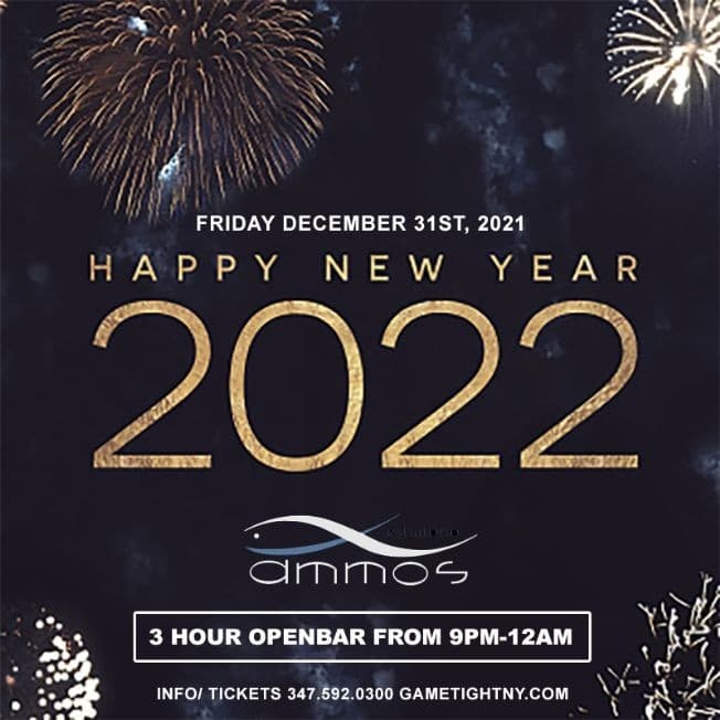 Event - Ammos NYC New Years Eve party 2022 - New York, New York - December 31, 2021 | concert tickets