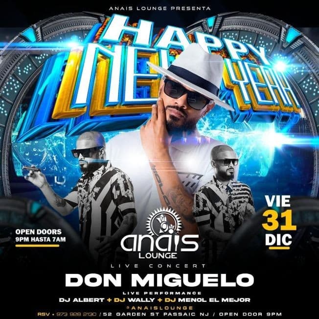 Event - DON MIGUELO EN CONCIERTO ! PASSAIC NEW JERSEY - Passaic, New Jersey - December 31, 2021 | concert tickets