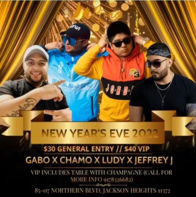 Event - LIMA New Years Eve NYE 2022 - Jackson Heights, New York - December 31, 2021 | concert tickets