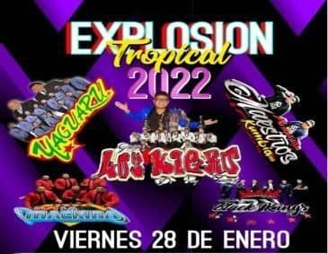 Event - EXPLOSION TROPICAL - BAKERSFIELD CA - Bakersfield, California - January 28, 2022 | concert tickets
