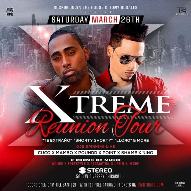 Event - XTREME REUNION TOUR - CHICAGO IL - Chicago, Illinois - March 26, 2022 | concert tickets