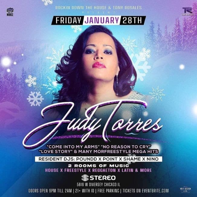 Event - JUDY TORRES LIVE EN CONCIERTO - CHICAGO IL - Chicago, Illinois - January 28, 2022 | concert tickets