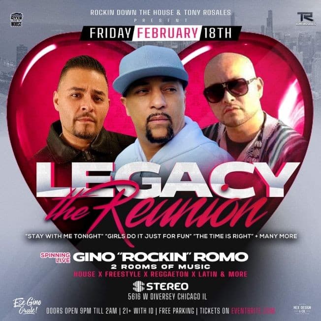 Event - LEGACY THE REUNION IN CONCERT! CHICAGO IL - Chicago, Illinois - February 18, 2022 | concert tickets