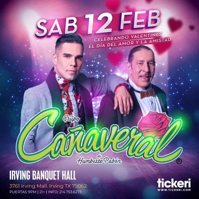 Event - GRUPO CAÑAVERAL DE HUMBERTO PABON EN DALLAS - Irving, Texas - 12 de febrero de 2022 | concert tickets