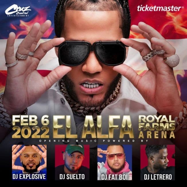 Event - EL ALFA FEB 6 ! BALTIMORE MD. - Baltimore, Maryland - February 6, 2022 | concert tickets