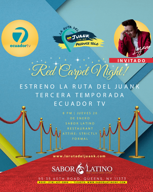 Event - La Ruta del Juank Red Carped Night - Queens, New York - January 20, 2022 | concert tickets