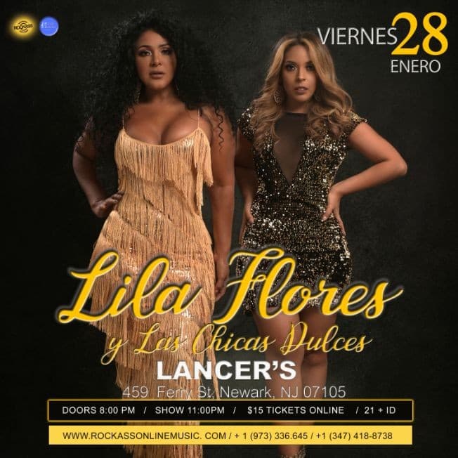 Event - Lila Flores y Las Chicas Dulces en Vivo ! - newark, New Jersey - January 28, 2022 | concert tickets