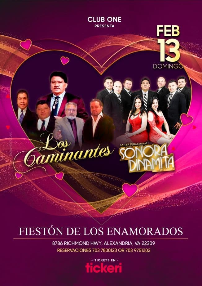Event - LOS CAMINANTES, LA SONORA DINAMITA EN CONCIERTO ! ALEXANDRIA VIRGINIA - Alexandria, Virginia - February 13, 2022 | concert tickets