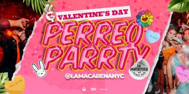 Event - PERREO PARRTY : NYC Reggaeton Noche de Travesura Party - New York, New York - 12 de febrero de 2022 | concert tickets
