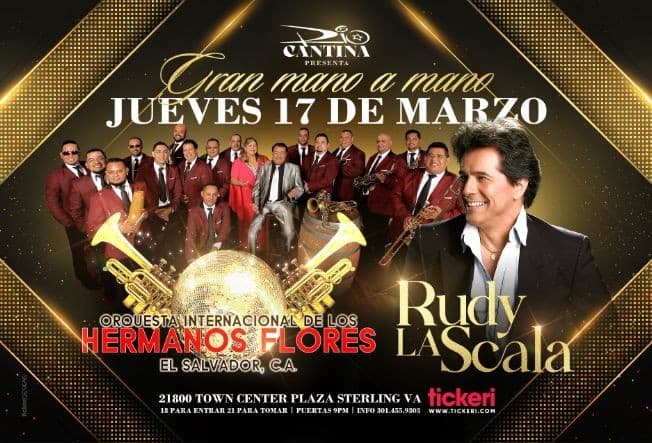 Event - ORQUESTA INTERNACIONAL DE LOS HERMANOS FLORES,  RUDY LA SCALA EN VIVO ! STERLING VIRGINIA >>CANCELED<< - Sterling, Virginia - March 17, 2022 | concert tickets